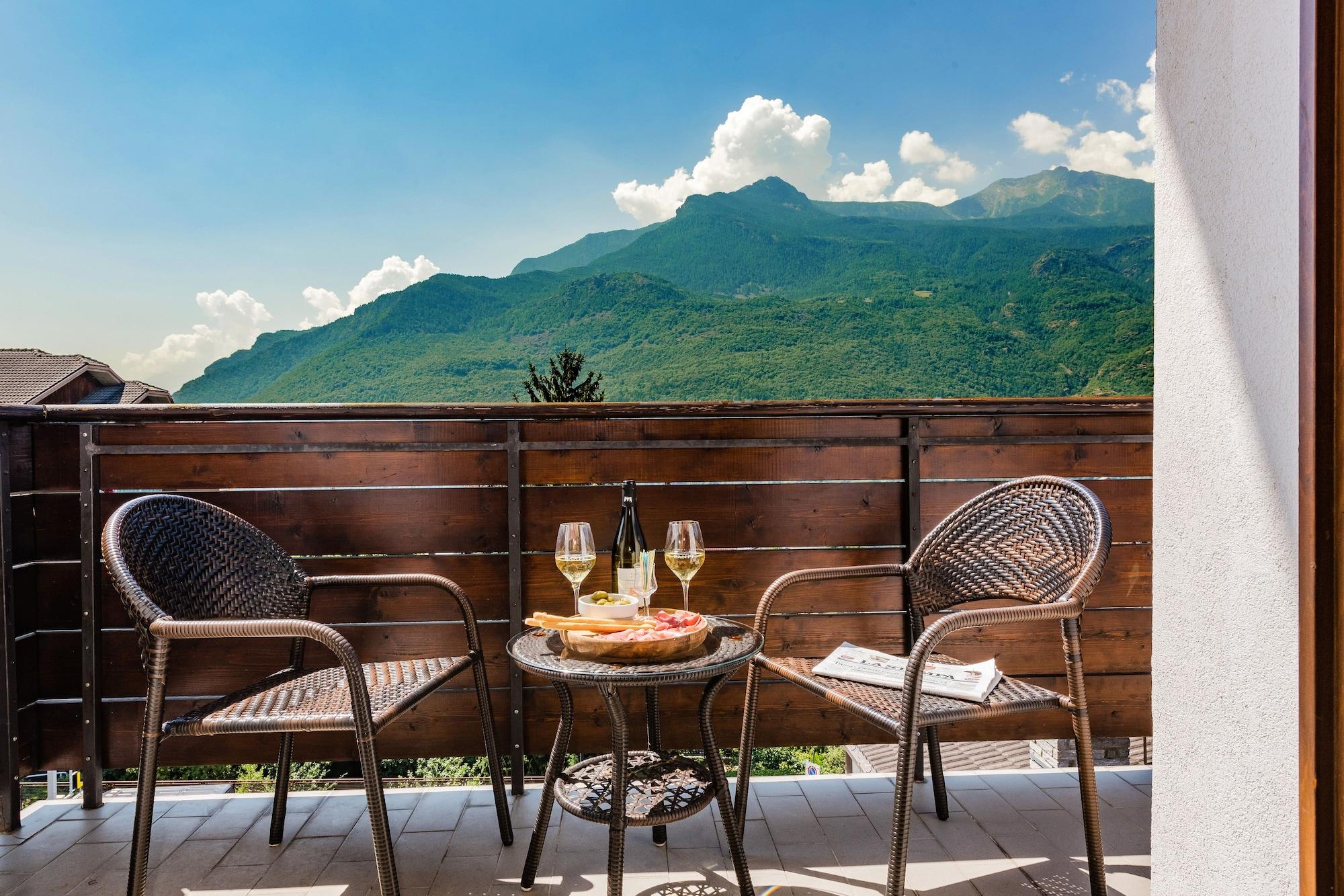 Hotel Au Soleil Saint-Vincent Dış mekan fotoğraf