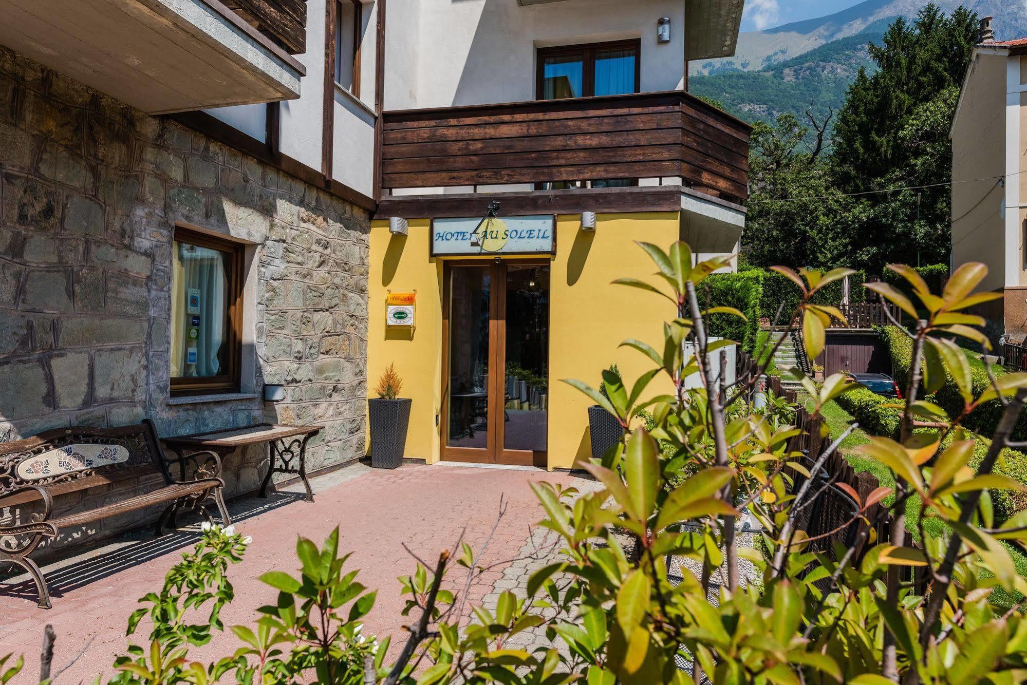 Hotel Au Soleil Saint-Vincent Dış mekan fotoğraf